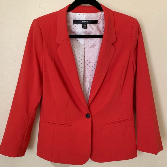 Kensie Jackets & Blazers - Kensie: Rebekah Stretch Crepe Blazer